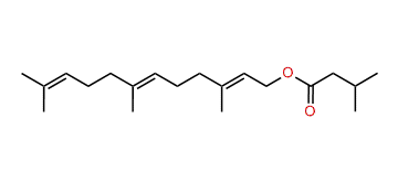 (E,E)-Farnesyl 3-methylbutanoate